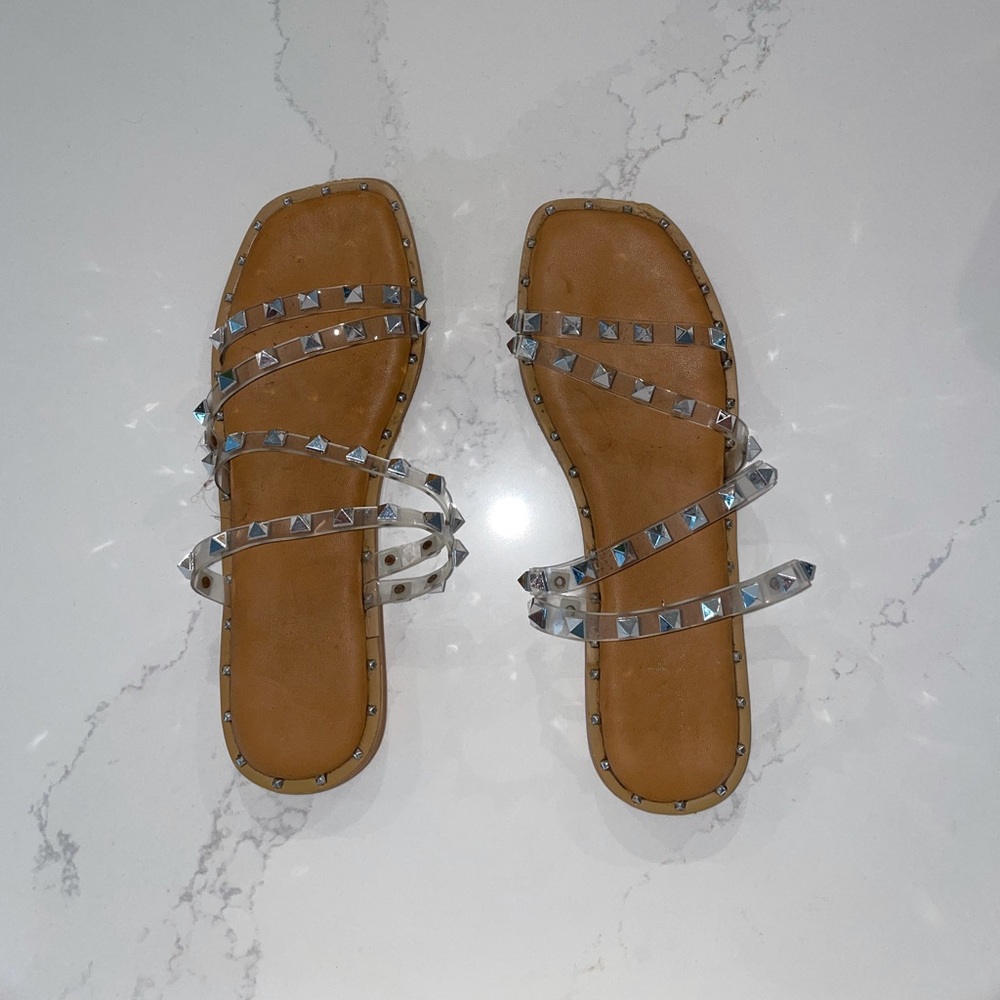 Strappy Studded Sandals